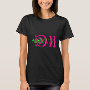 Camiseta Efecto Doppler Físico de Ecuación Científica