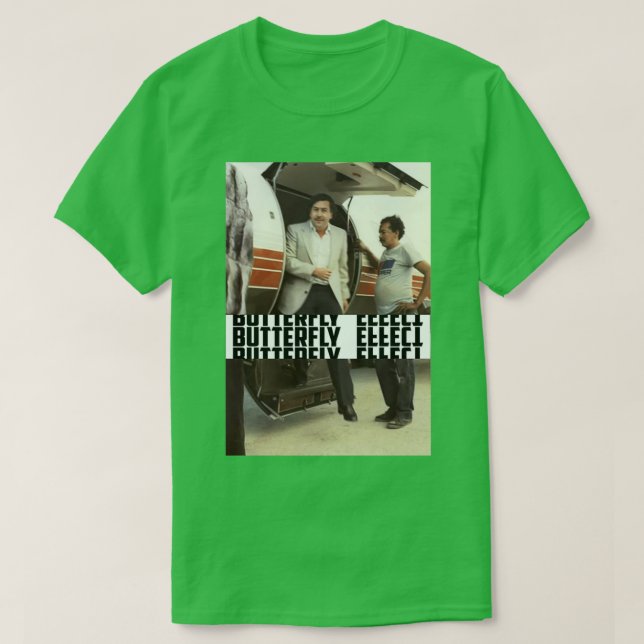 Camiseta efecto mariposa 17 (Diseño del anverso)