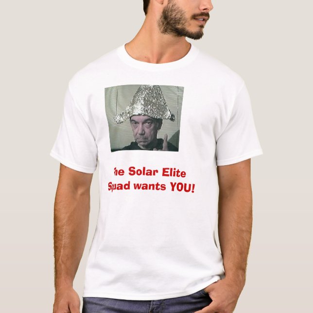 Camiseta ¡Efecto metalizado de lata, ENCENDIDO! (Anverso)