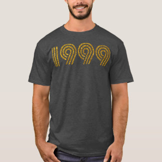 Camiseta Efecto Purpurina de Año de Nacimiento 1999