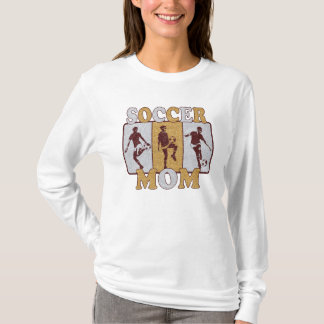 Camiseta Efecto Purpurina de la madre del fútbol