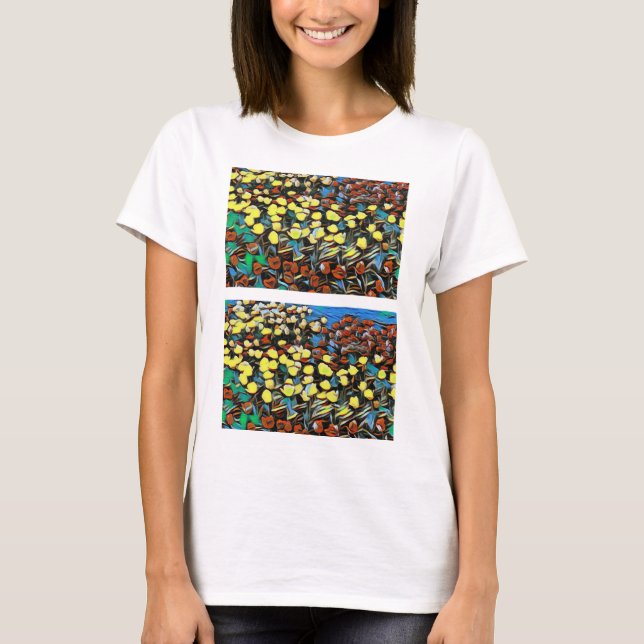 Camiseta Efecto Tulips Top-Dreaming (Anverso)