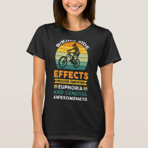 Camiseta Efectos De Bmx En Bicicleta De Montaña Mtb