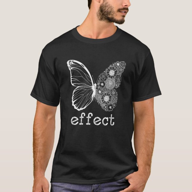 Camiseta Efectos de la mariposa Hermosa Mariposa (Anverso)