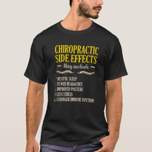 Camiseta Efectos Secundarios Quiroprácticos Ciropráctico Gr