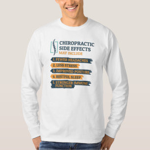 Camiseta Efectos Secundarios Quiroprácticos Divertidos Quir