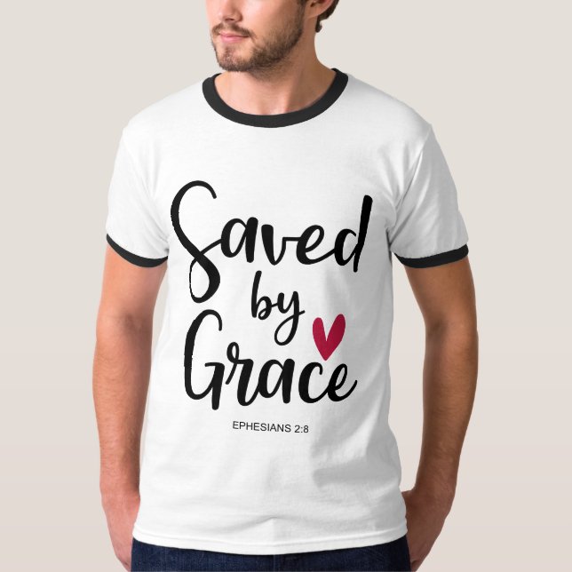 Camiseta Efesios 2:8 (Anverso)