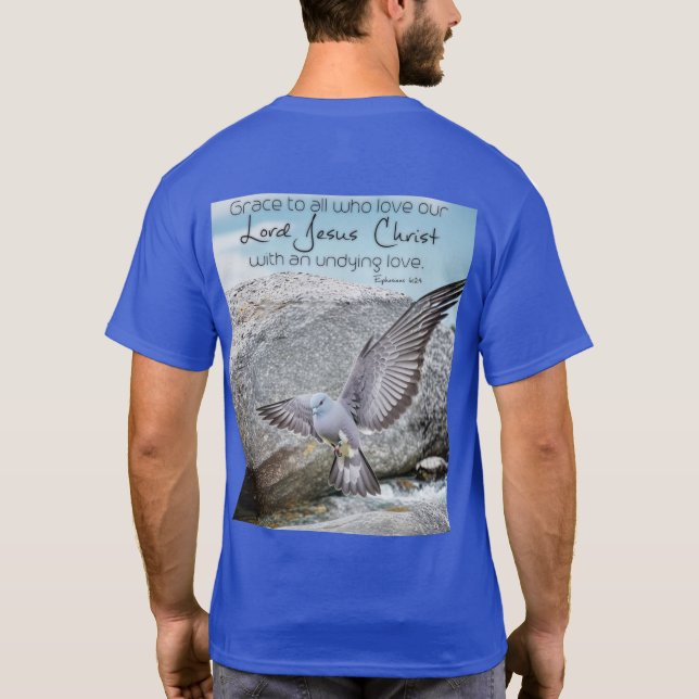 Camiseta Efesios 6:24 (Reverso)