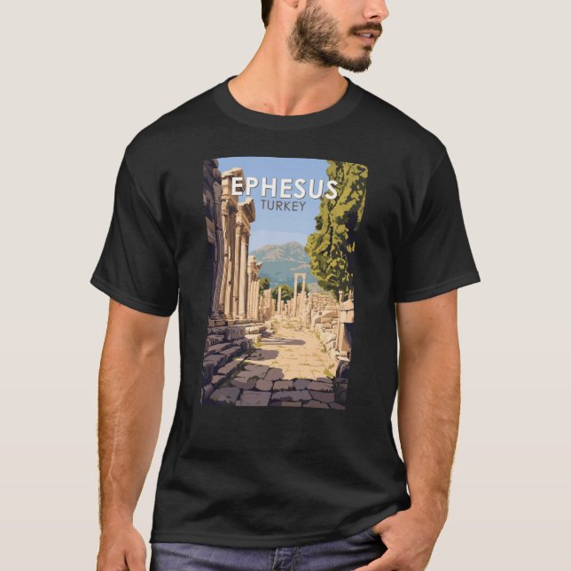 Camiseta Efesoturquíaarte vintage familia (Anverso)