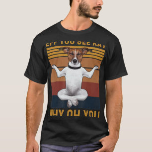 Camiseta Eff Ves A Kay Por Qué Oh Beagle Dog Retro Vintag