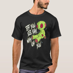 Camiseta Eff Ves A Kay Por Qué Oh Voodoo Doll