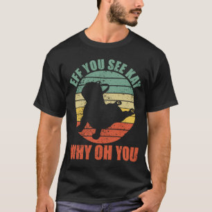 Camiseta EFF Ves A Kay Por Qué Oh Yoga Pose French Bulldo
