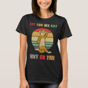 Camiseta Eff Ves Kay Por Qué Oh Retro Vintage Sunset Mo