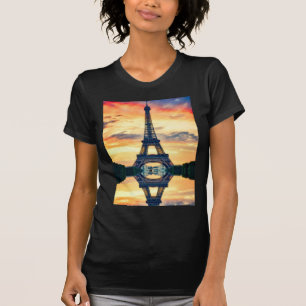 Camiseta Effel Tower Paris Evending European Travel