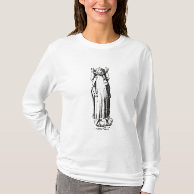 Camiseta Efigie de Edward II de la catedral de Gloucester (Anverso)