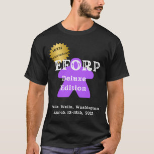 Camiseta EFORP 2025 Edición Deluxe 10º Aniversario Púrpura