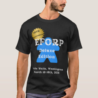Camiseta EFORP 2025 Edición Deluxe de 10º Aniversario Azul
