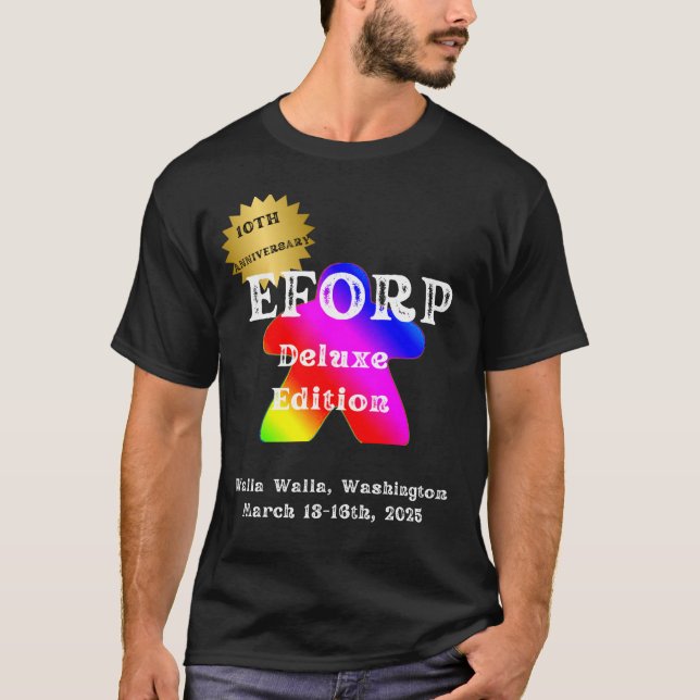 Camiseta EFORP 2025 Mosa del Arcoiris Oficial (Anverso)