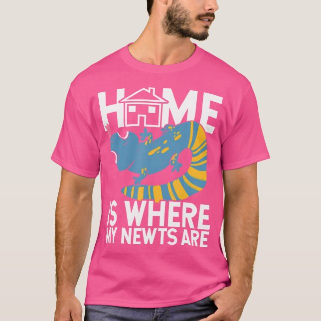 Camiseta Eft Newt Newts Lizard Salamander (Anverso)