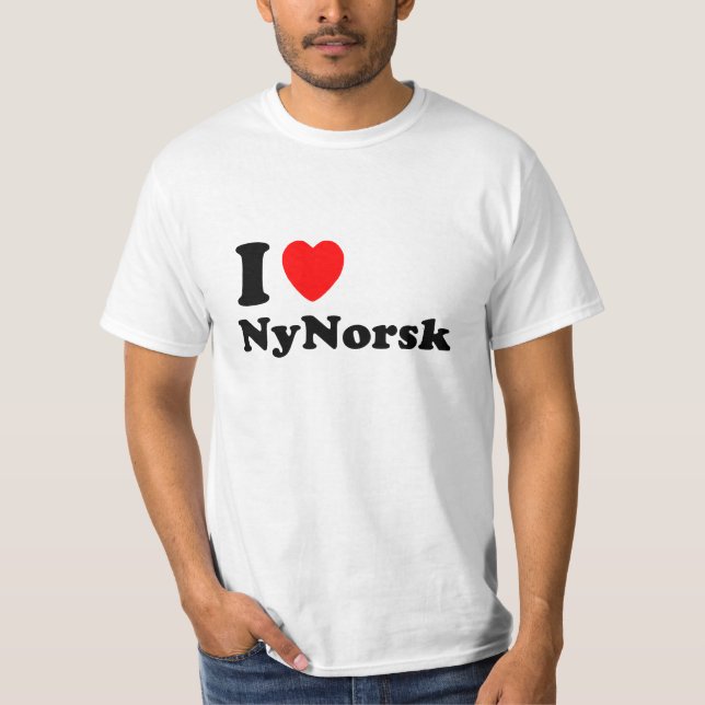 Camiseta Eg. nynorsk elskar (Anverso)