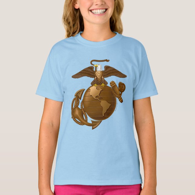 Camiseta EGA a todo color - Bronce (Anverso)