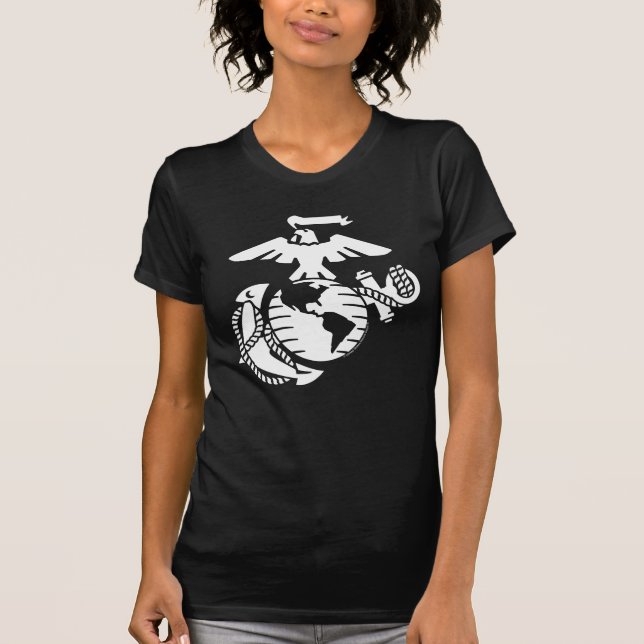 Camiseta EGA de un solo color - Blanco (Anverso)
