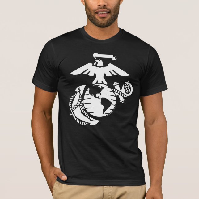 Camiseta EGA de un solo color - Blanco (Anverso)