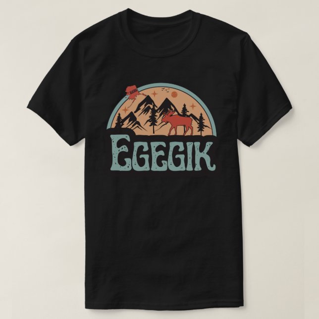 Camiseta Egegik, Alaska (Diseño del anverso)