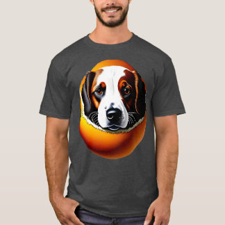 Camiseta Egg dog head 2