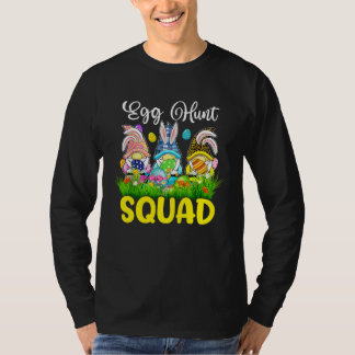 Camiseta Egg Hunt Squad Gnomes Easter Day Bunny Ears Easter