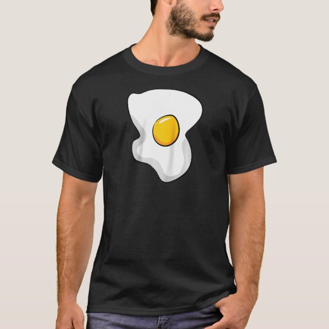 Camiseta Egg Lazy Diy Halloween Costume Cute Pareja Matchin (Anverso)