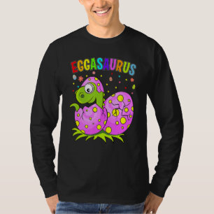 Camiseta Eggasaurus Easter Eggs Feliz Día de Pascua