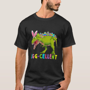 Camiseta Eggcellent Eggs Cellent Hunter Dinosaur Bunny T Re