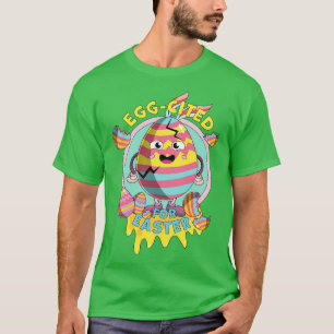 Camiseta EggCitado por curiosidad de Pascua emocionada por 