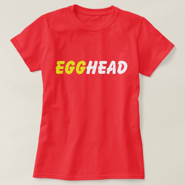 CAMISETA EGGHEAD (Diseño del anverso)