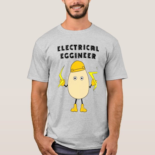 Camiseta Eggineer eléctrico (Anverso)
