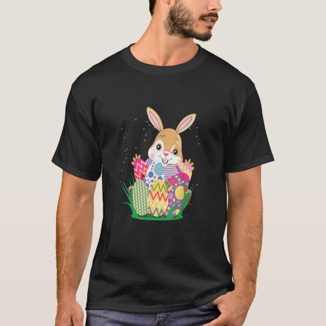 Camiseta Eggiting For Easter Bunny Rabbit Animal Funny East (Anverso)