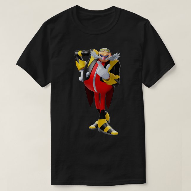 Camiseta Eggman Nega (Diseño del anverso)