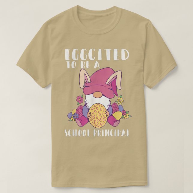 Camiseta Eggocificado Como El Director De La Escuela Gnome  (Diseño del anverso)