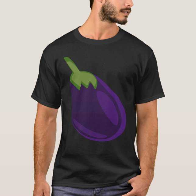 Camiseta Eggplant Is Life Fun Graphic Vegetable  1 (Anverso)