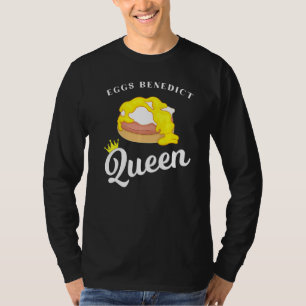 Camiseta Eggs Benedict Queen Breakfast Food Cita