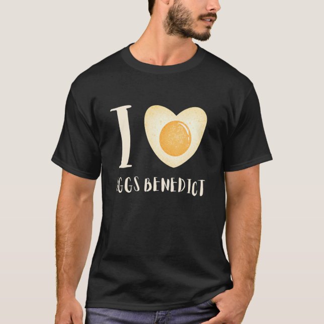 Camiseta Eggs Benedicts Omelete Breakfast Brunch (Anverso)