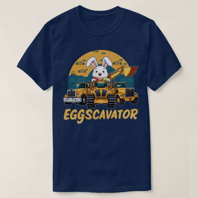 Camiseta Eggscavator (Diseño del anverso)