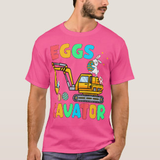 Camiseta Eggscavator Funny Easter Excavator Huevos Hung Tod