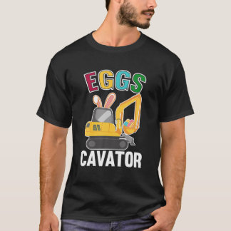 Camiseta Eggscavator Funny Excavator Egg Hunt Kids Happy Ea