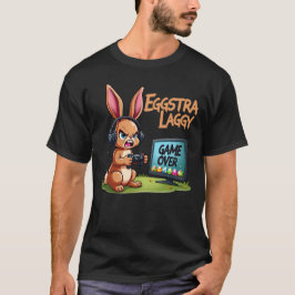 Camiseta Eggstra Laggy - Divertida Pascua de Conejo para Ju