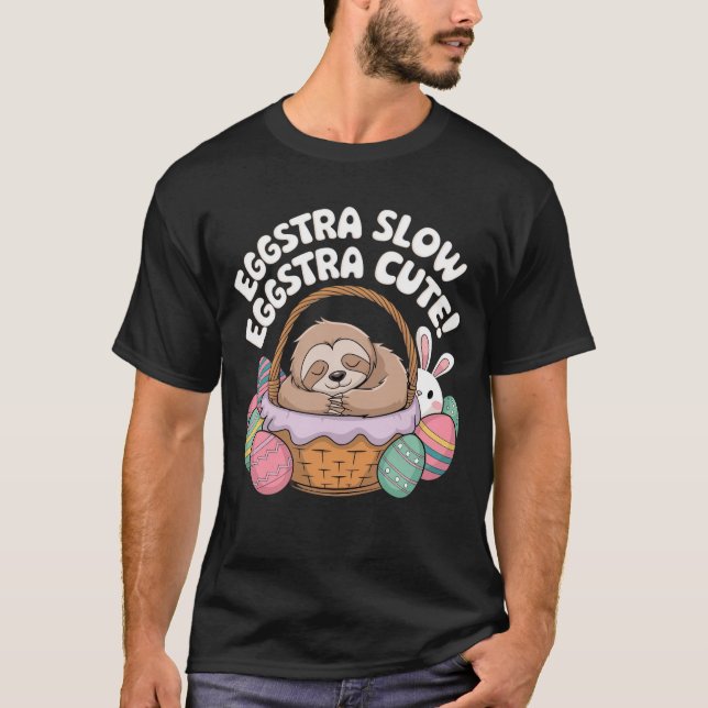 Camiseta ¡Eggstra Lenta, Eggstra Cute! (Anverso)