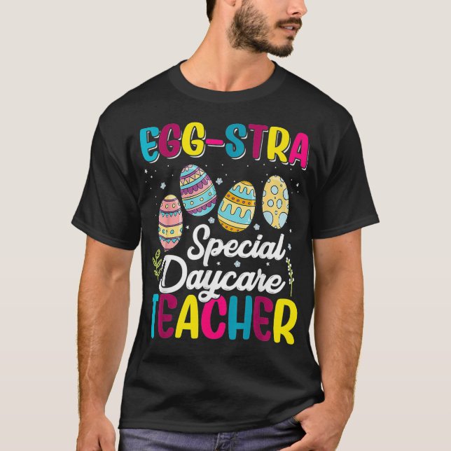 Camiseta Eggstra Profesora Especial de Guardería Cstume Fel (Anverso)