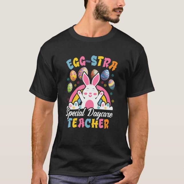 Camiseta Eggstra Profesora Especial de Guardería Cstume Fel (Anverso)