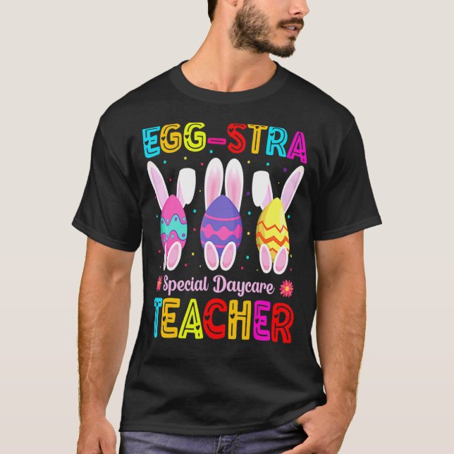 Camiseta Eggstra Profesora Especial de Guardería Cstume Fel (Anverso)